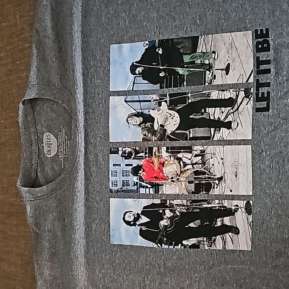 THE BEATLES LET IT BE TEE